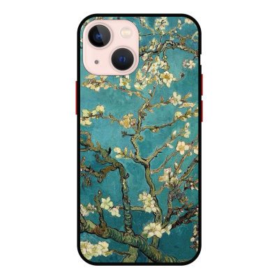Husa IPhone 14, Protectie AntiShock, Van Gogh - Almond Blossom